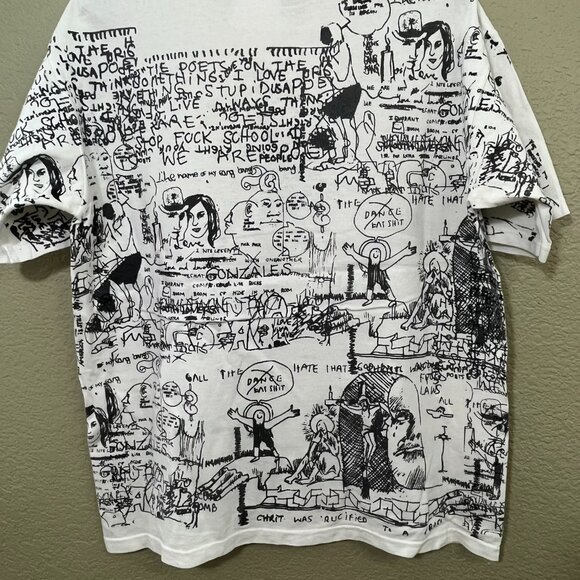 Vintage Mark Gonzales x BEAMS all over print t-shirt - Picture 6 of 6